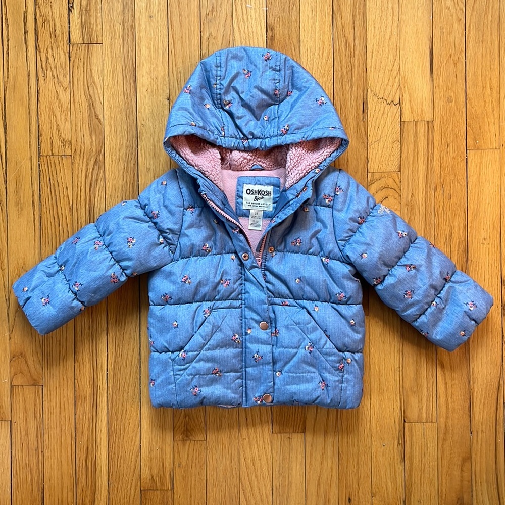Floral Oshkosh coat